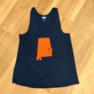mud pie OS women's Auburn tank